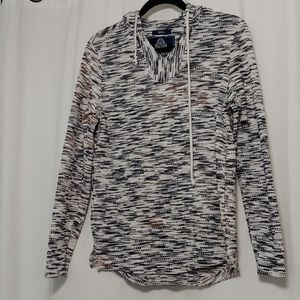 American Rag knit hooded sweater/pullover Small